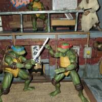 TMNT Sewer (Teenage Mutant Ninja Turtles) Custom Diorama / Playset