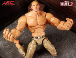 STEVE ROGERS (Serum Overdose What If?) (Marvel Legends) Custom Action Figure