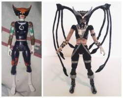 Hawkwoman Black Lantern (DC Universe) Custom Action Figure
