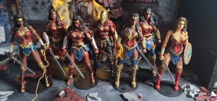 Wonder Woman and her Amazon Army (DC Multiverse) Custom Action Figure