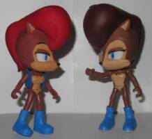 SATAM Season 2 Sally (Sonic) Custom Action Figure