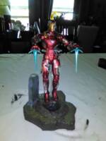 Zombie Iron Man (Marvel Civil War) Custom Action Figure