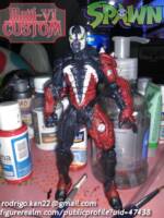 Repainted, fixed and custom of Spawn Battleclad # 2 (Completed Work) (Spawn) Custom Action Figure