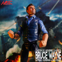 Bruce Wayne (DC Classics  BVS black zero event) (DC Universe) Custom Action Figure
