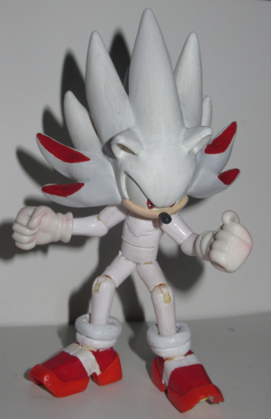 Custom / Edited - Sonic the Hedgehog Customs - Hyper Sonic (Sonic