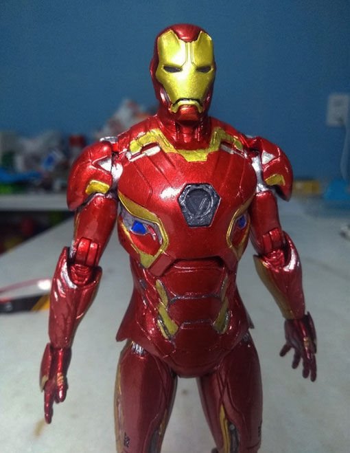 Iron Man (Mark 45) (Marvel Legends) Custom Action Figure