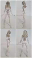 Emma Frost (Diamond Form) (Marvel Legends) Custom Action Figure