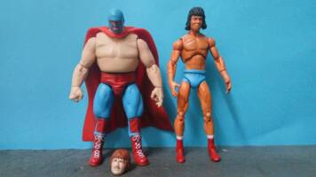 Nacho Libre & Esqueleto (Misc) Custom Action Figure