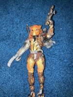 R’ka Sain’ja (Flaming Warrior) (Predator) Custom Action Figure