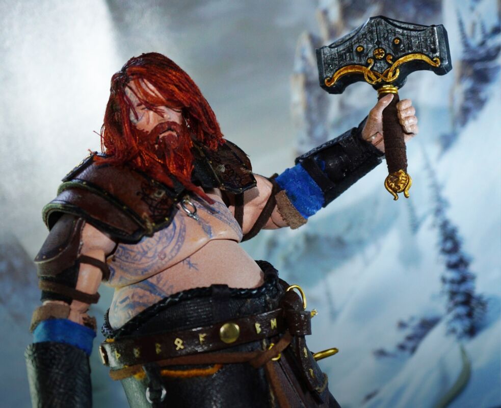 Thor (God of War) Custom Action Figure