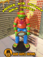 Middle Age Mutant Raphael (Teenage Mutant Ninja Turtles) Custom Action Figure