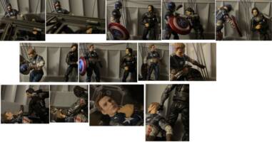 Captain America The First Avenger (Marvel) Custom Action Figure