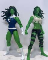 She-Hulk Fantastic Four costume (Marvel Legends) Custom Action Figure