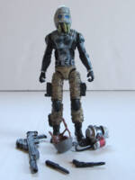 Crater Makay - M-113 “Salt Vampire” Mercenary – A Star Wars/Star Trek Mash Up (Star Trek) Custom Action Figure [Front View]