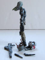Crater Makay - M-113 “Salt Vampire” Mercenary – A Star Wars/Star Trek Mash Up (Star Trek) Custom Action Figure [Left View]