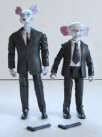 Agent Pinky and Agent Brain (Original) Custom Action Figure