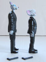 Agent Pinky and Agent Brain (Original) Custom Action Figure