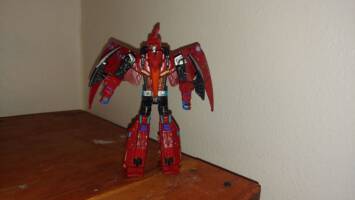 Terrorsaur version 2 with figure flight stand (Transformers - Beast Wars) Custom Action Figure
