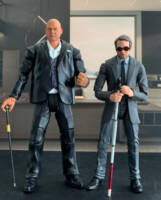 Kingpin A.K.A Wilson Fisk (Vincent D’Onofrio Version) (Marvel Legends) Custom Action Figure [Kingpin and Matt Murdock height comparison]