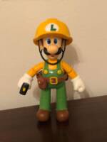Builder Luigi (Super Mario Bros) Custom Action Figure