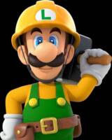 Builder Luigi (Super Mario Bros) Custom Action Figure