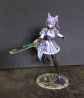 Keqing Genshin Impact (Microman) Custom Action Figure