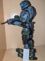Halo Infinite Spartan (Halo) Custom Action Figure [Side view]