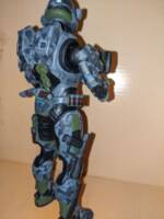 Halo Infinite Spartan (Halo) Custom Action Figure [Back view]