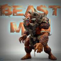 Beast Man 2.0 (Masters of the Universe) Custom Action Figure