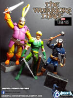 The Warriors Three (Marvel Legends) Custom Action Figure