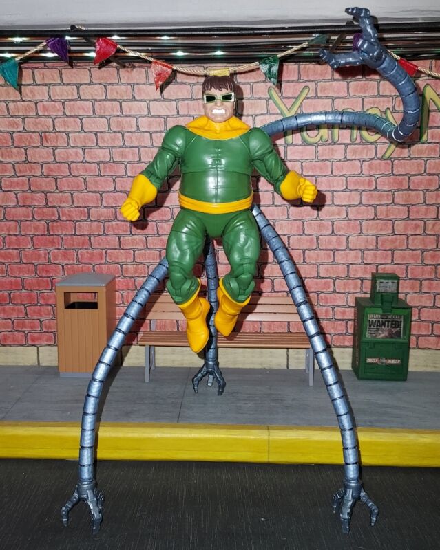 STL file Marvel Legends Poseable Doctor Octopus Tentacle Arms