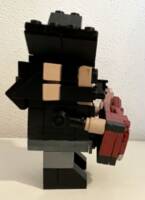 Lemmy kilmister  Brick headz (Rock Stars) Custom Miniature / Figurine