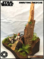 Awaiting Rescue (Star Wars) Custom Diorama / Playset