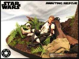 Awaiting Rescue (Star Wars) Custom Diorama / Playset