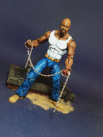 White Tanktop Luke Cage (Marvel Legends) Custom Action Figure