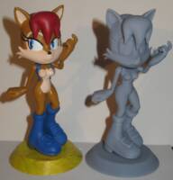 Princess Sally statue (Sonic) Custom Statue / Bust