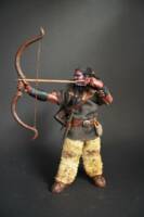 Wildling of Dunland, Malchom, archer (Lord of the Rings) Custom Action Figure