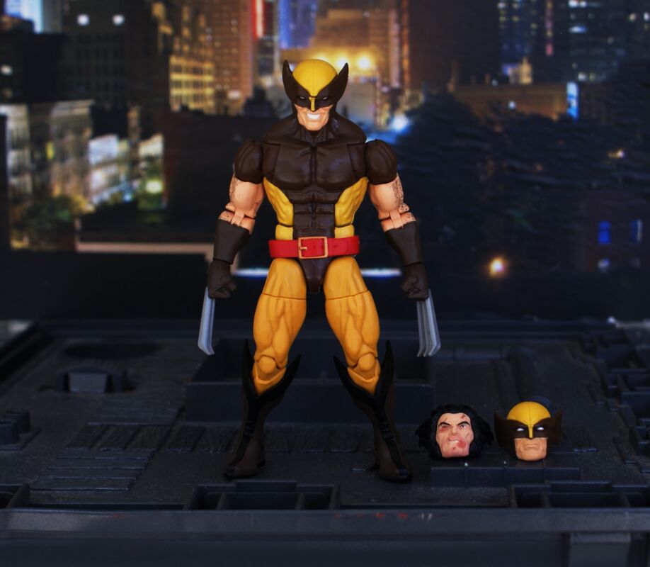 Wolverine Jim Lee 90's Comic Book Style (X-Men) Custom Action Figure