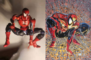 Revoltech Amazing Yamaguchi Custom Todd McFarlane 90s Spider-Man Action Figure (Revoltech) Custom Action Figure [Todd McFarlane Cover]