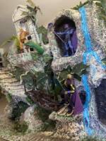 Masters Of The Universe Jungle Playset (Masters of the Universe) Custom Diorama / Playset