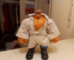 The Thing (custom hat and trench coat) (Fantastic Four) Custom Action Figure