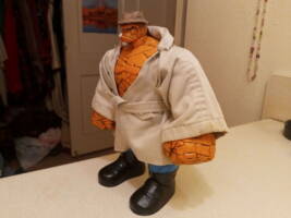 The Thing (custom hat and trench coat) (Fantastic Four) Custom Action Figure