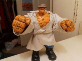 The Thing (custom hat and trench coat) (Fantastic Four) Custom Action Figure