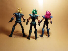 Ankoku Three (Saint Seiya) Custom Action Figure