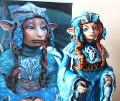 Maudra Ethri of the Sifa Clan - Dark Crystal (Dark Crystal) Custom Miniature / Figurine [Maudra Ethri of the Sifa Clan - Dark Crystal]