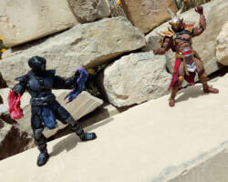 Noob Saibot MK9 (Mortal Kombat) Custom Action Figure