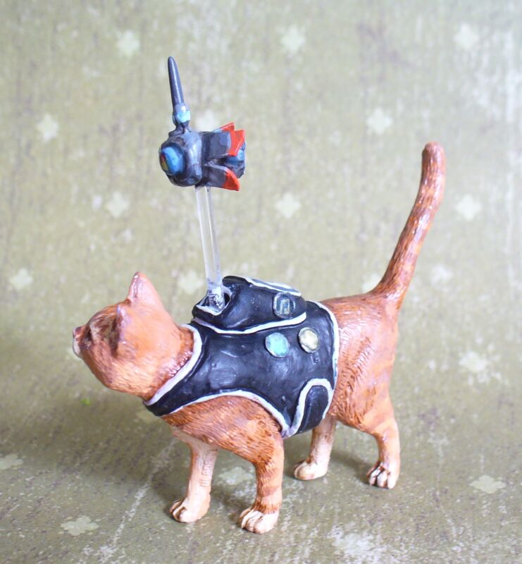 Cat from the game Stray - Hubbie named him Simon! (Cats the Musical) Custom  Miniature / Figurine