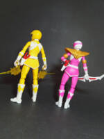 Yellow & Pink Rangers modifications (Power Rangers) Custom Action Figure