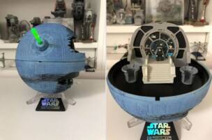Action Fleet Death Star II Playset (Star Wars) Custom Diorama / Playset