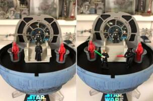 Action Fleet Death Star II Playset (Star Wars) Custom Diorama / Playset